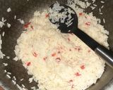 Foto del paso 5 de la receta: Arroz frito con ajo y morrón rojo🤤