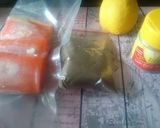Foto langkah ke 1 dari resep Steak Salmon Blackpepper with Cheese Souce.