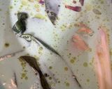 Foto langkah ke 3 dari resep Nasi Lemak Magic Com Hijau Pandan.