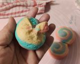 Foto langkah ke 10 dari resep Bakpao Unicorn Isi Kacang Merah (No Mixer).