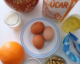 A picture of step 1 of Orange Cake.