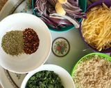 A picture of step 1 of Onion, aubergine and tomato bake recipe.