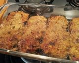 Foto del paso 10 de la receta: Berenjenas rellenas de pescado y gambones