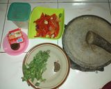 Foto langkah ke 1 dari resep 🌶️Sambal Penyet Terasi🌶️.