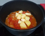 Foto del paso 3 de la receta: Crema fría de zanahoria🥕 manzana🍏jengibre y leche de coco🥥