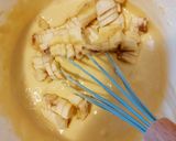 Pas rețetă Mini pancakes cu smântână și bucățele de banană 1 fotografie