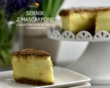 SERNIK z mascarpone z białą czekoladą na spodzie z herbatników krok przepisu 10 zdjęcie