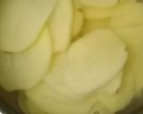 A picture of step 1 of Aalu pakoda.