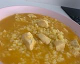 Foto del paso 8 de la receta Arroz caldoso con pollo en olla rápida paso a paso
