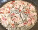Foto del paso 2 de la receta: Paccheri con Panceta a la crema de Camembert