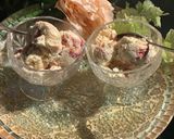 A picture of step 7 of Strawberry cheese cake ice cream 🍓🍨❤️.