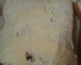 A picture of step 3 of Corn cheese open sandwich.