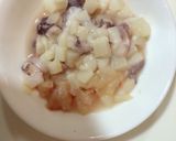 Hình bước làm 1 của món CHẢ MỰC