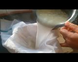 A picture of step 5 of Homemade paneer.
