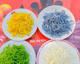 Hình bước làm 5 của món Mứt dừa tứ sắc