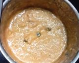 A picture of step 2 of Raw banana with coconut sabzi (jain recipe).