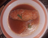 Foto del paso 5 de la receta: Rollo de carne relleno de verduras y jamón, en salsa de jitomate