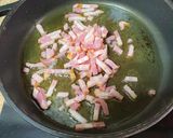 Foto del paso 1 de la receta Plumas con bacon y piña