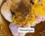 Foto langkah ke 4 dari resep Nasi Bunga Telang.