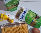 Foto langkah ke 1 dari resep Crackers Pie Matcha.
