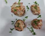 Foto del paso 4 de la receta: Canastillas de champiñones a la carbonara