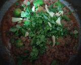 A picture of step 4 of Beef karhai qeema.