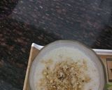 A picture of step 3 of Butter scotch milk shake.