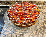Foto del paso 16 de la receta: Tarta cremosa de chocolate y fresas, “sin gluten”