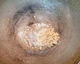 A picture of step 3 of Rava Khichdi.