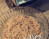 Une image de l'étape 1 de Tagliatelles maison.