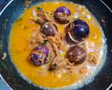 A picture of step 5 of Gutti Vankaya Koora (Stuffed Eggplant Andhra Style).