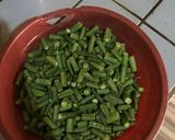 Foto langkah ke 1 dari resep Sambal kacang panjang (pencok kacang).