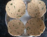 पुदिना पुरी आणि बटाट्याची भाजी (pudina puri ani batatyachi bhaji recipe in marathi) रेसिपी स्टेप 8 फोटो 