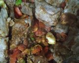 A picture of step 2 of Mutton Masala Chops.