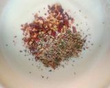 A picture of step 2 of Mexican salad in Indian style.