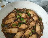 Foto langkah ke 6 dari resep Chicken Enoki Roll Saus Teriyaki.
