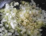 Foto del paso 2 de la receta: Empanadillas de espinacas, queso crema y manzana