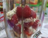 Foto langkah ke 3 dari resep Smoothie Bowl (Banana Strawberry🍓🍌).