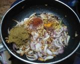 A picture of step 5 of Baigan ka bharta.