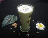 A picture of step 4 of Paan Thandai.