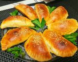 صورة لخطوة 9 من وصفة فطائر باللحمة بعجينة هشة وطرية👌