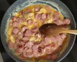 Foto del paso 3 de la receta: Revuelto de salchichas