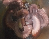 Foto del paso 3 de la receta: Pulpo en salsa de chintextle con puré de papá y ensalada fresca,
