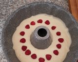 A picture of step 3 of Vanilla Yogurt and Raspberry Bundt Cake.