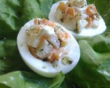Foto del paso 3 de la receta: Huevos rellenos con vegetales