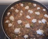 Foto del paso 9 de la receta: Arroz con presa ibérica, verduras de otoño y bosque de bimi