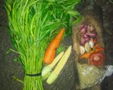 Foto langkah ke 1 dari resep Tumis Kangkung Sederhana.
