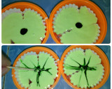 Foto langkah ke 8 dari resep Bolu Kukus Semangka Ala-Ala (1 Telur, SP, No Soda).