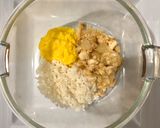 Foto langkah ke 4 dari resep Mpasi 8 bulan(nasi, jagung, tumis ikan nila, kacang panjang).