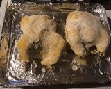 A picture of step 3 of California Farm Wild Rice Sage Stuffed Cornish Hens.